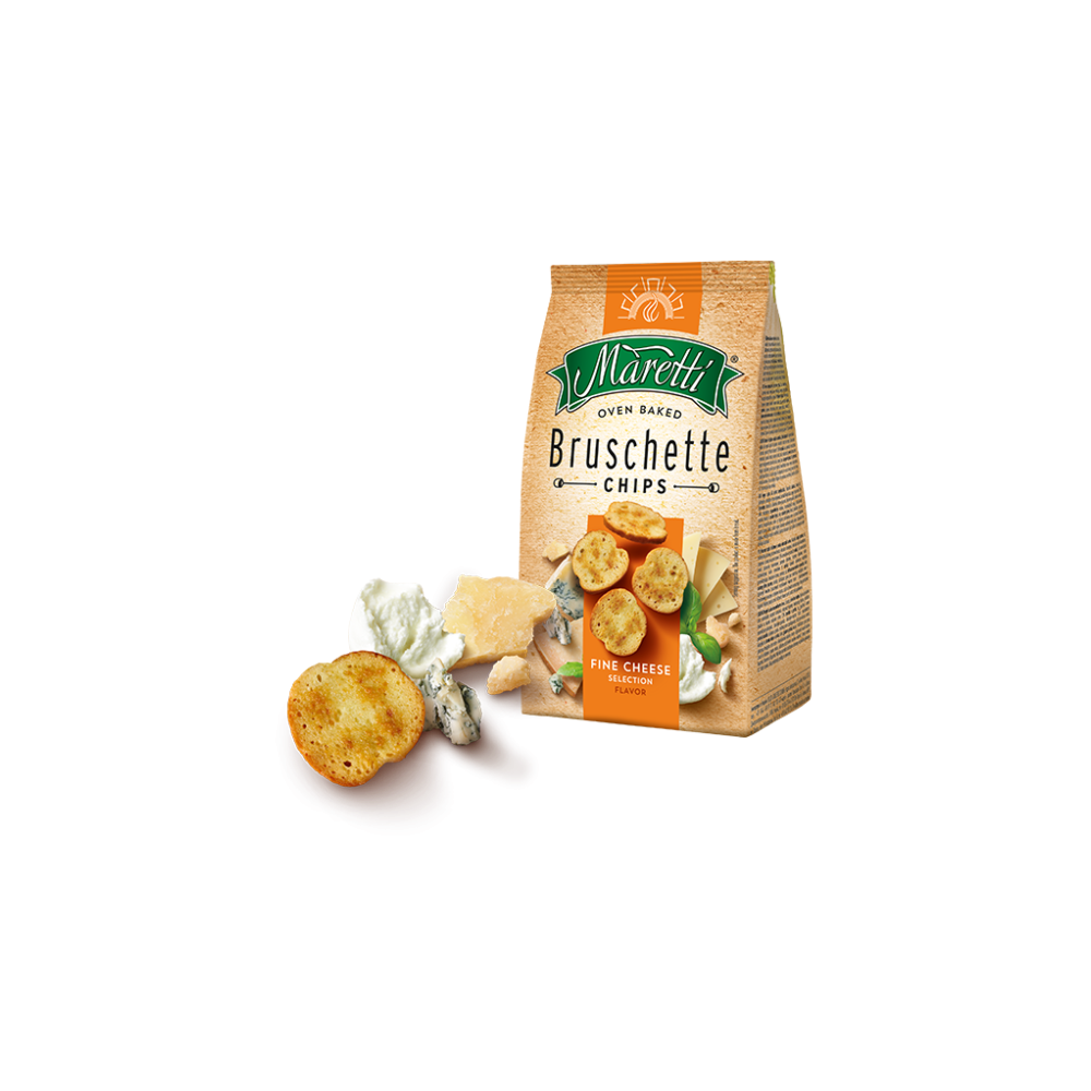 Maretti Bruschette Chips Fine Cheese Selection 70 g
