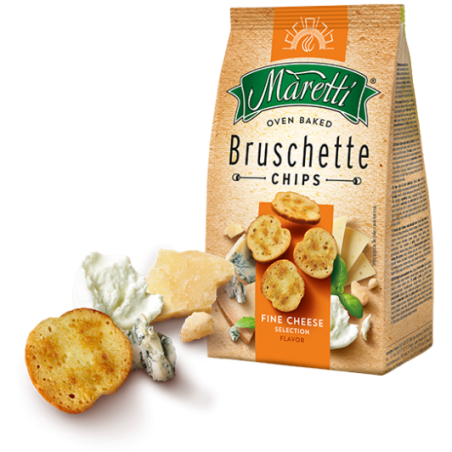 Maretti Bruschette Chips Fine Cheese Selection 70 g
