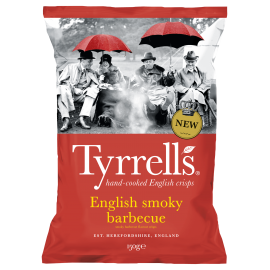 TYRRELLS ENGLISH SMOKY BARBECUE 150g