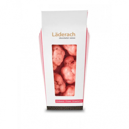 Läderach Popcorn strawberry mini 25g