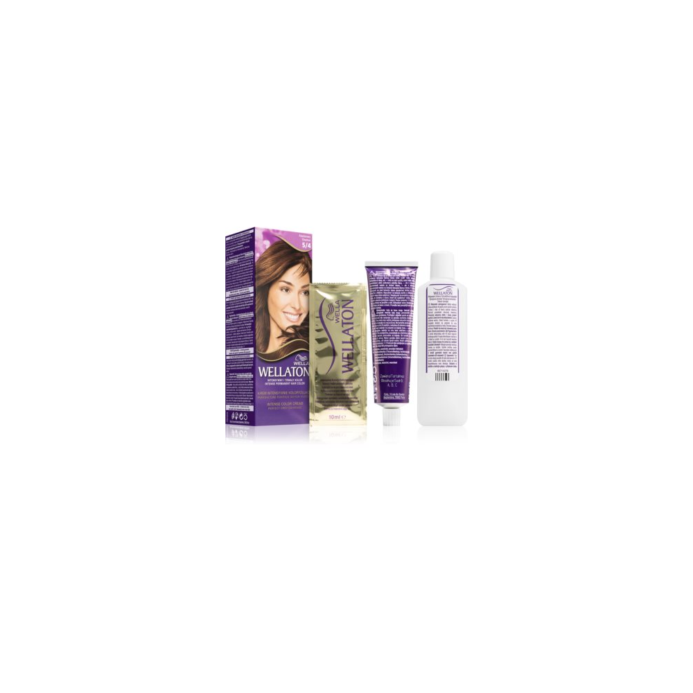 Wella Wellaton Permanent Color Crème - shade 5/4 Chestnut