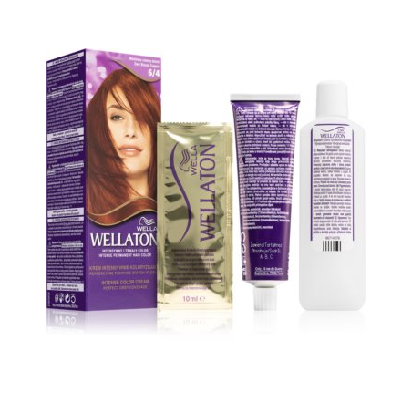 Wella Wellaton Permanent Color Crème - shade 6/4 Dark Blonde Copper