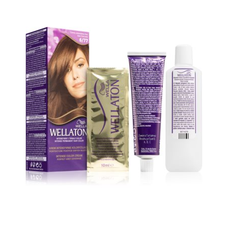 Wella Wellaton Permanent Color Crème - shade 6/77 Dark Chocolate