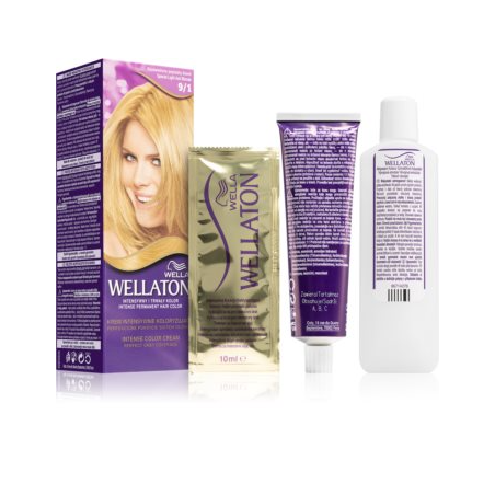 Wella Wellaton Permanent Hair Color 9/1 Special Light Ash Blonde