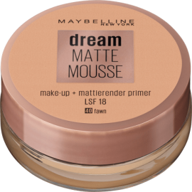Maybelline New York Dream Matte Mousse Make-up SPF 18 (40 Fawn) 18 ml