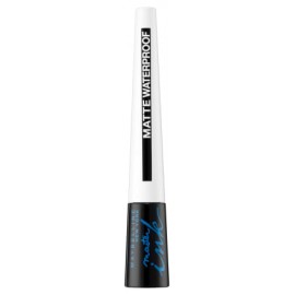 Maybelline New York Eyeliner Waterproof Master Ink Matte Waterproof black, 2.5 ml