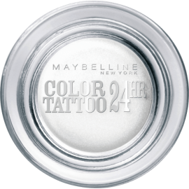 Maybelline New York Eyeshadow Eyestudio Color Tattoo Eyeshadow infinite white 45, 3.5 ml