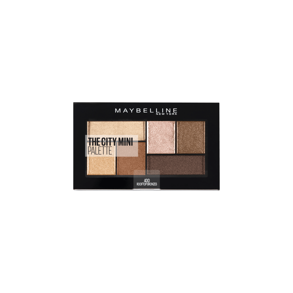 Maybelline New York Eyeshadow palette The City Mini Palette 400 rooftop bronzes, 6 g