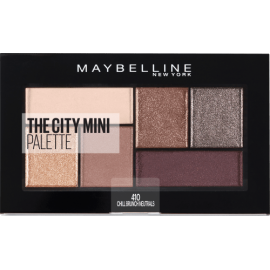 Maybelline New York Eyeshadow Palette The City Mini Palette 410 Chill Brunch Neutrals, 6 g
