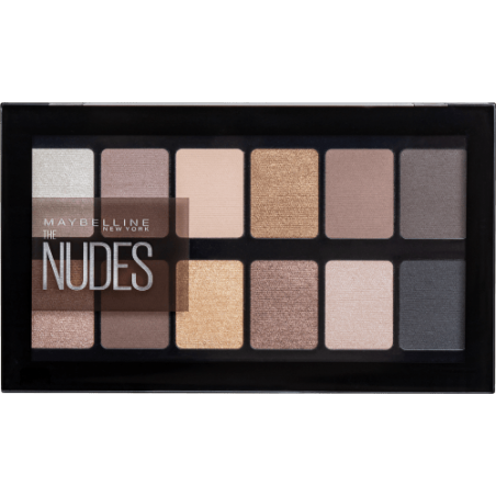 Maybelline New York Eyeshadow Eyestudio Nudes Palette, 9.6 g