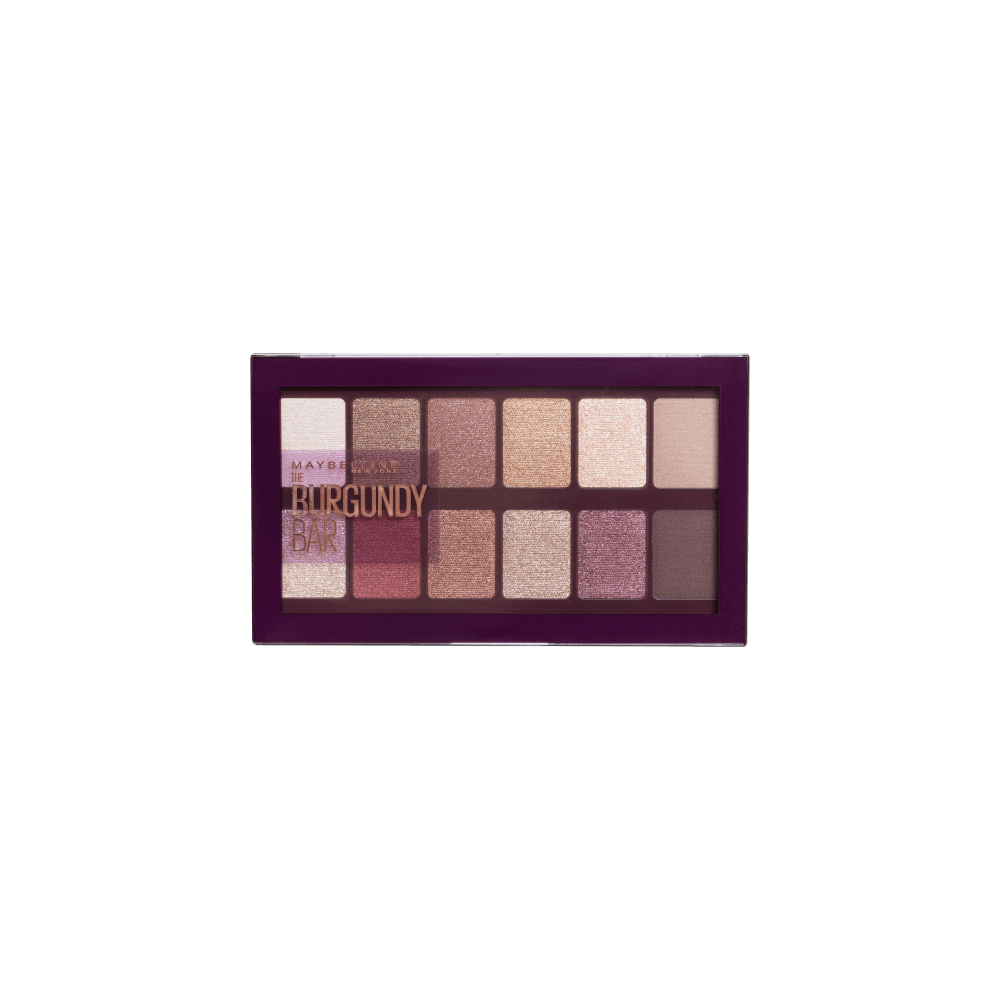 Maybelline New York Eyeshadow Palette Burgundy Bar Palette 04, 10 g
