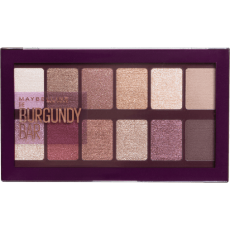 Maybelline New York Eyeshadow Palette Burgundy Bar Palette 04, 10 g
