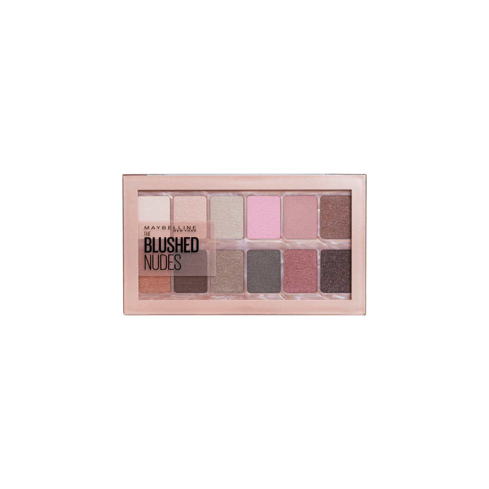 Maybelline New York Eyeshadow Palette Eyestudio Blushed Nudes Palette, 9.6 g