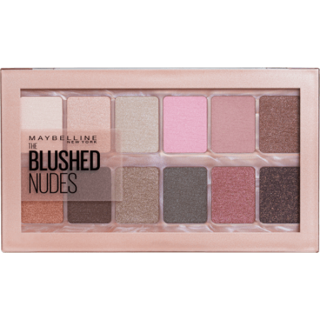 Maybelline New York Eyeshadow Palette Eyestudio Blushed Nudes Palette, 9.6 g
