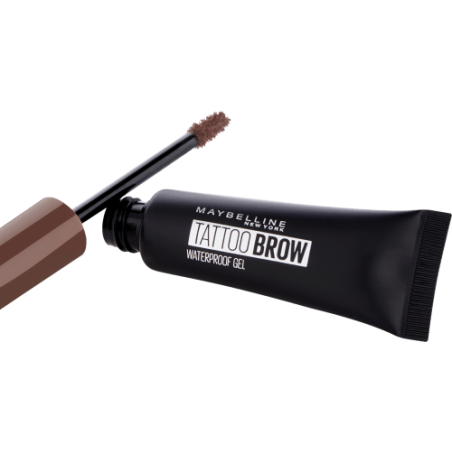 Maybelline New York Eyebrow pencil Tattoo Brow Waterproof Gel 04 medium brown, 6.8 ml