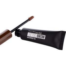 Maybelline New York Eyebrow pencil Tattoo Brow Waterproof Gel 05 chocolate brown, 6.8 ml