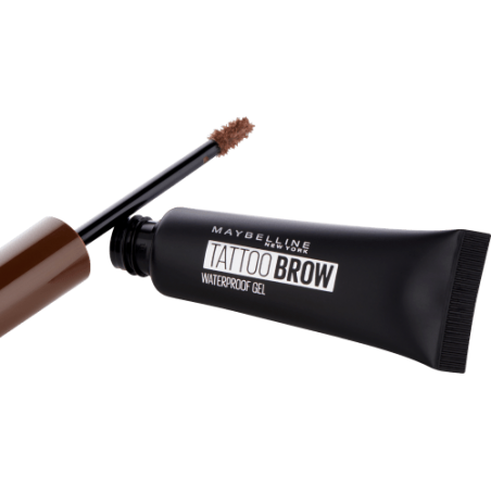 Maybelline New York Eyebrow pencil Tattoo Brow Waterproof Gel 05 chocolate brown, 6.8 ml