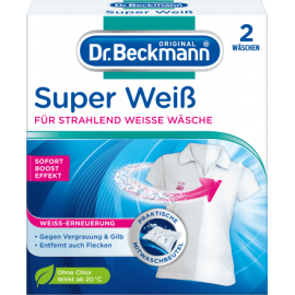 Dr. Beckmann Wash bag super white, 80 g