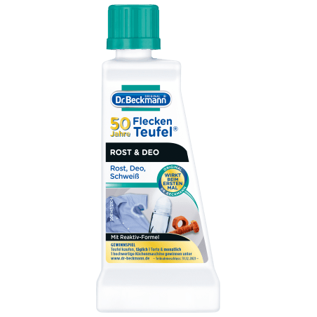 Dr. Beckmann Stain Devils Rust & Deodorant Stain Remover 50 ml / 1.7 fl oz