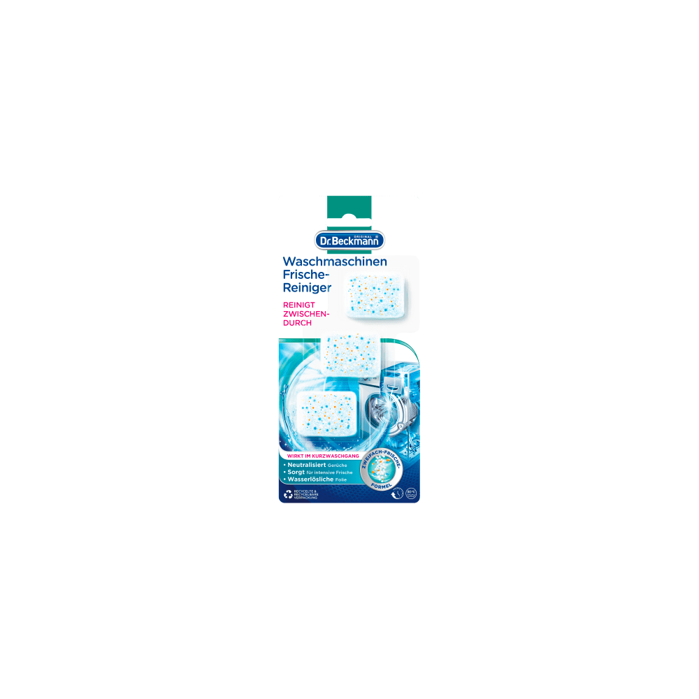 Dr. Beckmann Washing machine freshness cleaner, 3 pcs