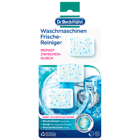 Dr. Beckmann Washing machine freshness cleaner, 3 pcs