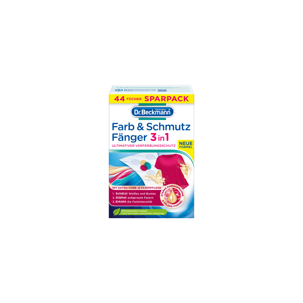 Dr. Beckmann Color and dirt trap 3in1, 44 pcs