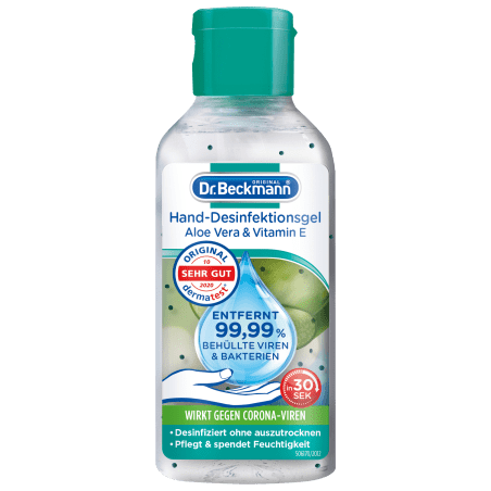 Dr. Beckmann Handdesinfektionsgel Aloe Vera und Vitamin E, 60 ml