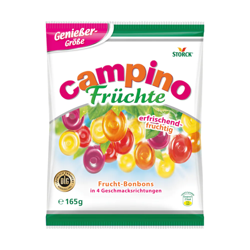Storck Campino Fruits 165g