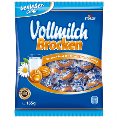 Storck Vollmilch Brocken / Whole Milk Chunks 165g
