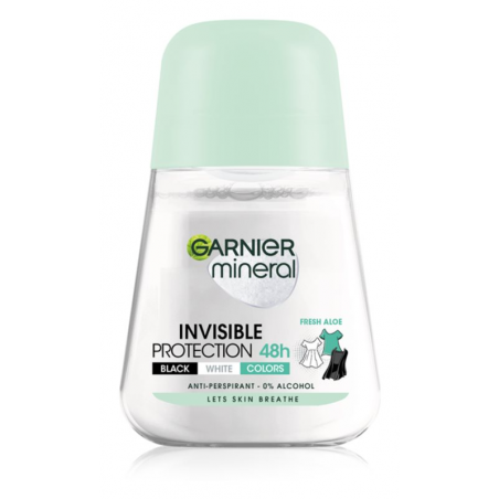 Garnier Mineral Invisible Protection 48h Fresh Aloe Anti-perspirant Roll-on 50 ml / 1.6 fl oz