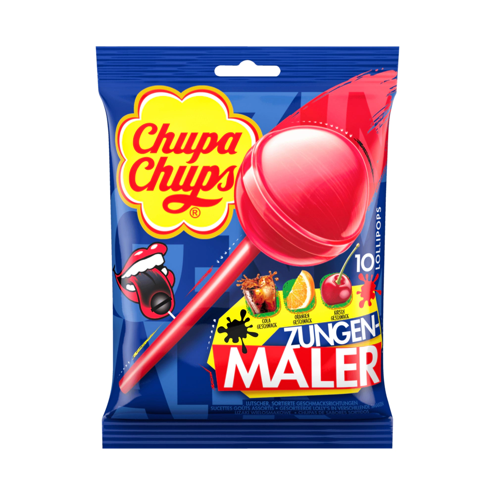 Chupa Chups tongue markers 120g, 10 pieces