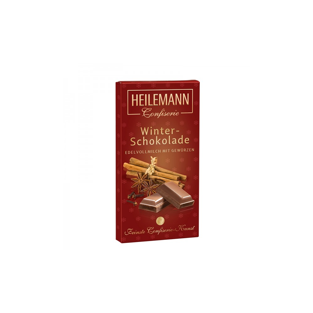Heilemann Winter Chocolate with spices 100 g / 3.5 oz