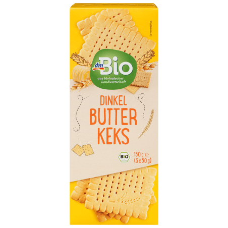 dmBio Spelled butter biscuit, 150 g