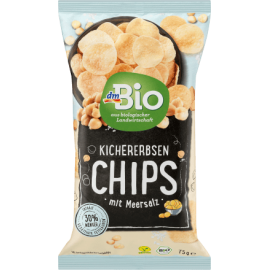 dmBio Chickpea chips, 75 g
