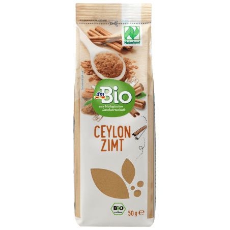 dmBio Ceylon cinnamon, Naturland, 50 g