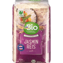 dmBio Jasmine Rice, 500 g