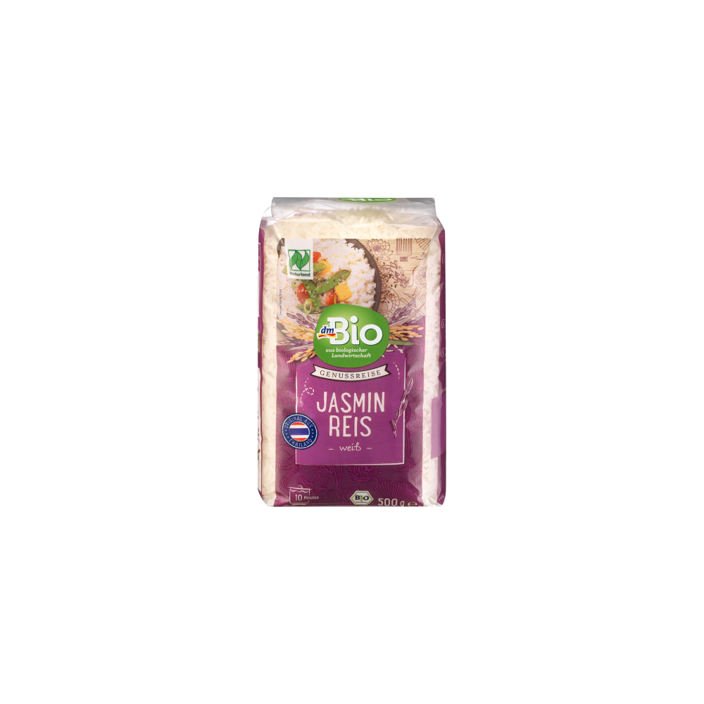 dmBio Jasmine Rice, 500 g