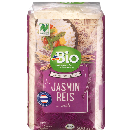 dmBio Jasmine Rice, 500 g