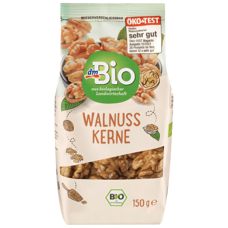 dmBio walnut kernels, 150 g
