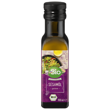 dmBio Sesame oil, toasted, 100 ml