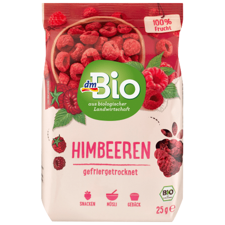 dmBio Freeze-dried Raspberries 25 g