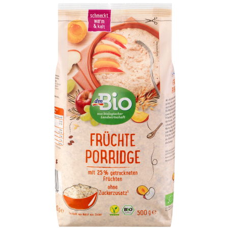 dmBio Fruit Porridge 500 g / 17.5 oz