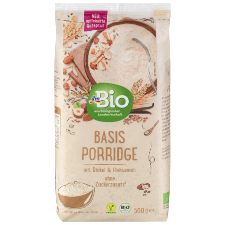 dmBio Basic porridge 500 g / 17.5 oz