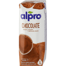 Alpro chocolate soy drink,...