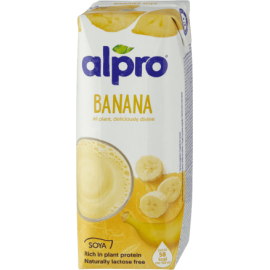 Alpro banana soy drink, 250 ml