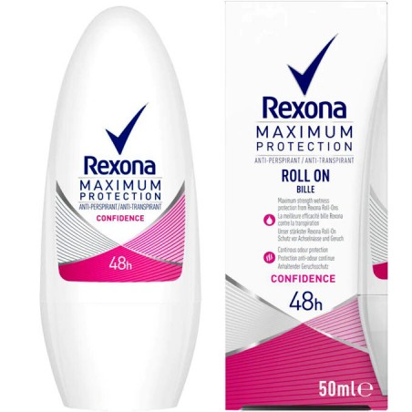 Rexona Maximum Protection Confidence Antiperspirant Roll-On 50 ml / 1.6 fl oz