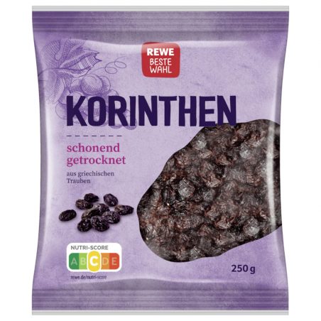 REWE Best Choice Currants 250g