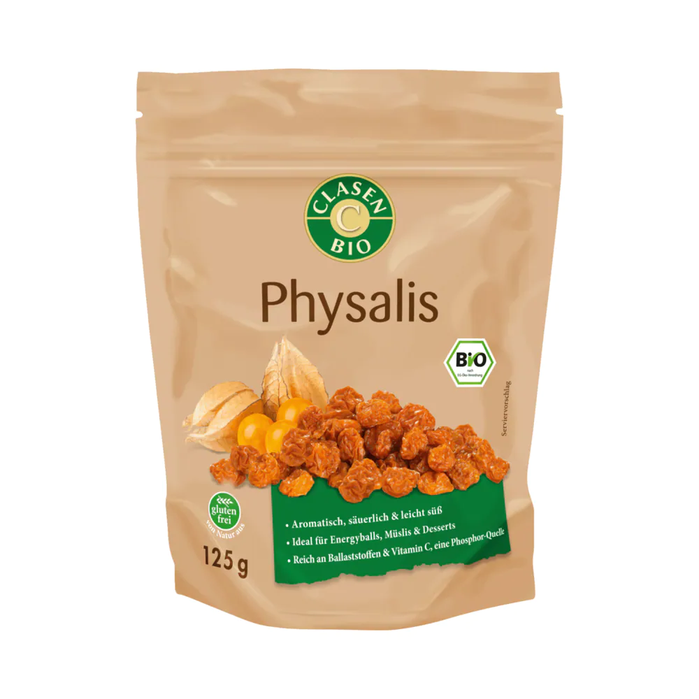 Clasen bio Physalis Gluten Free 125 g