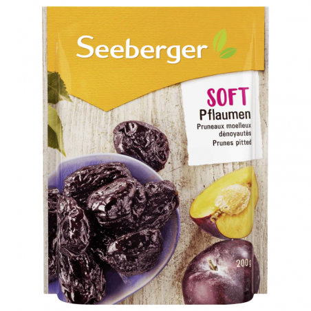 Seeberger Soft Plums Pitted 200g
