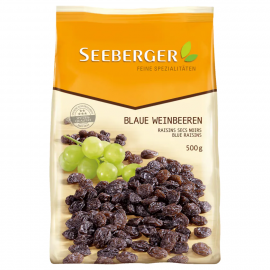 Seeberger Blue grapes 500g